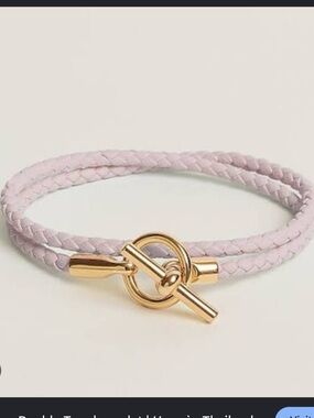 Hermes’ Glenan double tour bracelet
